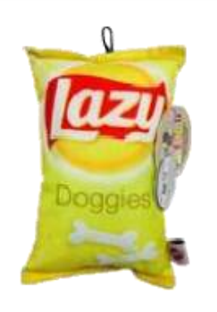 127155_Dogs_Stuffed Toys for Dogs - Snacks Series_Lazy Doggies Chips