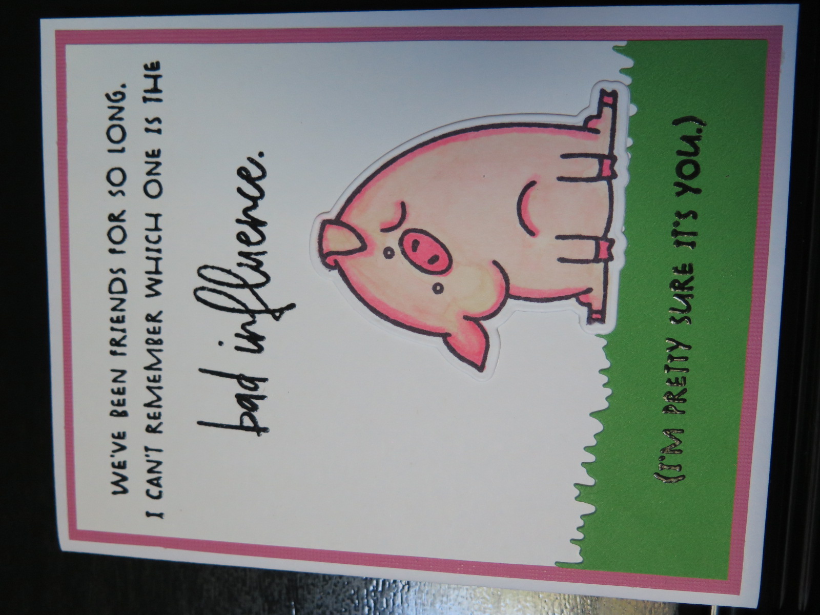 PigCard_Cats_Friend Card_Pig