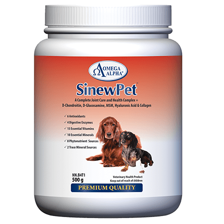 SinewPet_Cats_Omega Alpha SinewPet_500g, Jar