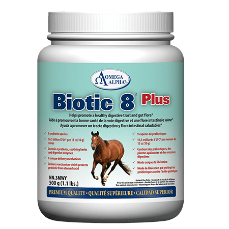 Omega Alpha Equine Biotic 8 Plus