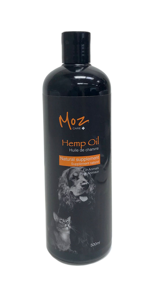 DD5294_Cats_Moz Hemp Seed Oil_500 mL, Bottle