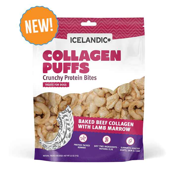 DD5165_Dogs_Icelandic+ Beef Collagen Puffs - Dogs_Lamb Marrow, 71 g