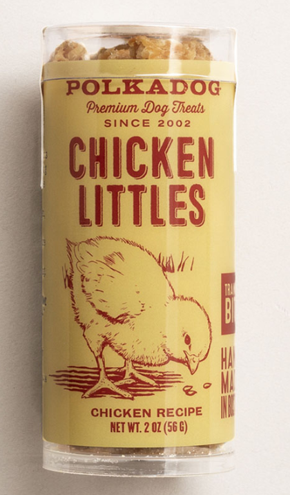 DT1240_Dogs_Polkadog Chicken Little - Training Bits_Mini Tube, 56 g (2 oz)