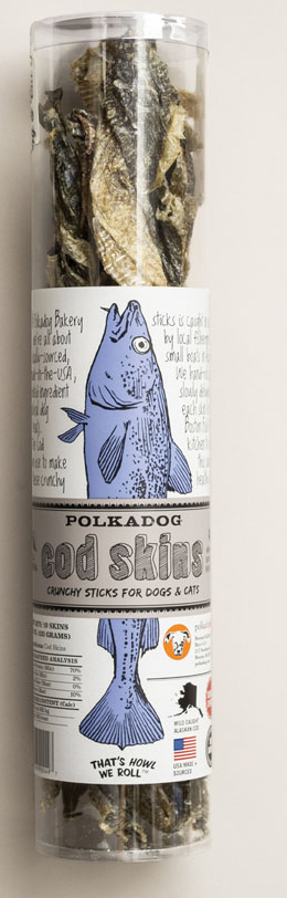 DT1203_Dogs_Polkadog Cod Skin Jerky_4.7 oz