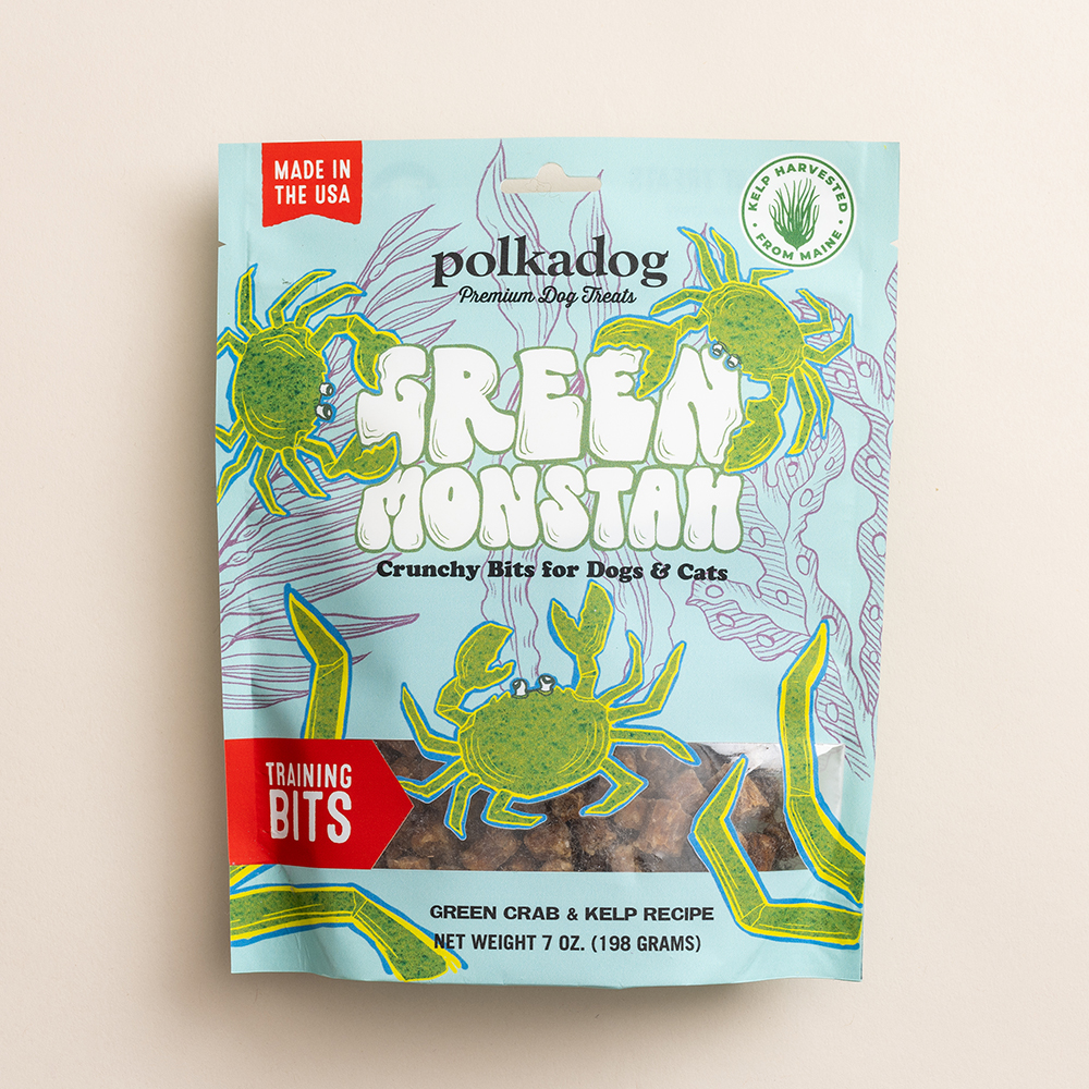 DT1234_Cats_Polkadog Green Monstah Training Bits_198 g