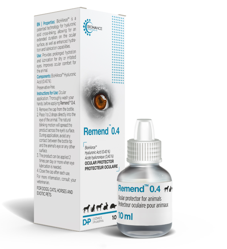 129858_Dogs_BioHAnce Remend 0.40% Corneal Support Eye Drops_10 mL