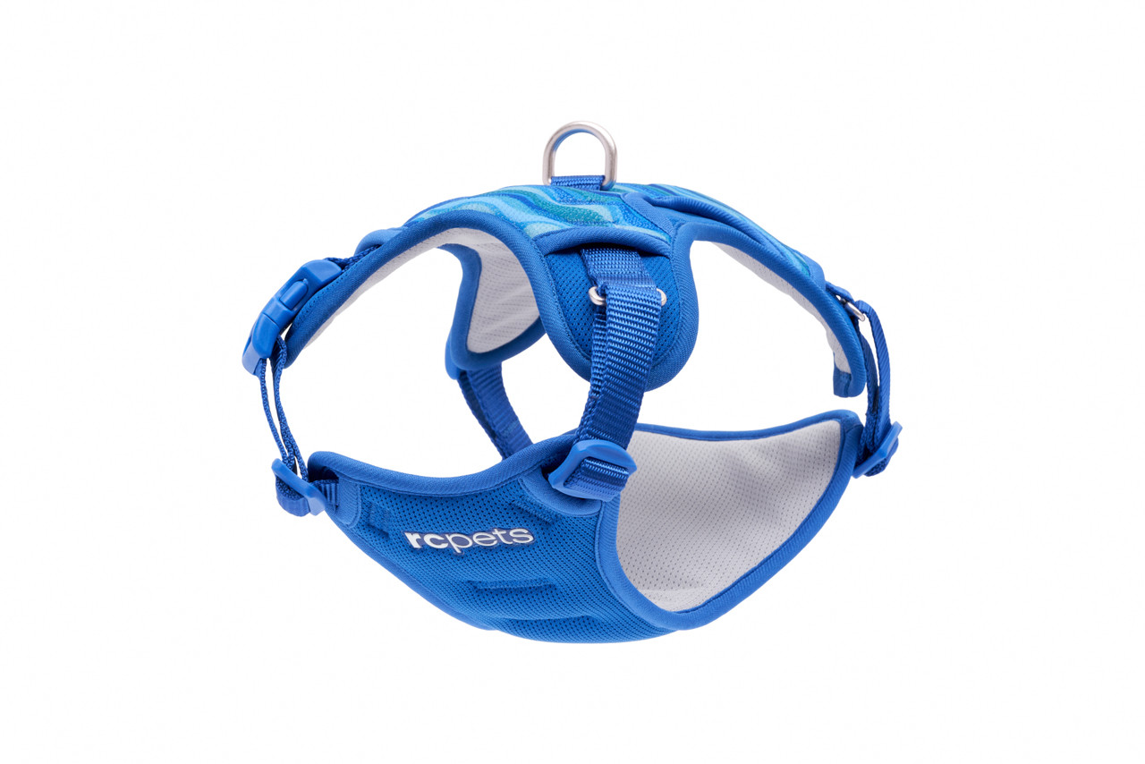 130197_Dogs_RC Pets Cool Comfort Harness_Blue - Small