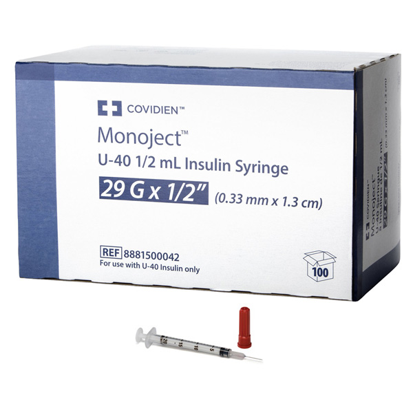 Buy Monoject Insulin Syringes Pets Drug Mart Canada